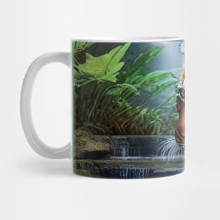 Tiger in jungle Mug